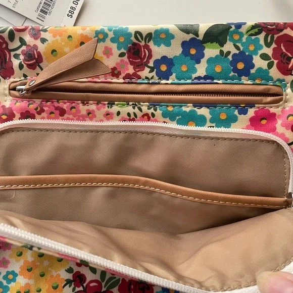 Giani Bernini Multicolor Floral Crossbody Bag - Picture 9 of 10